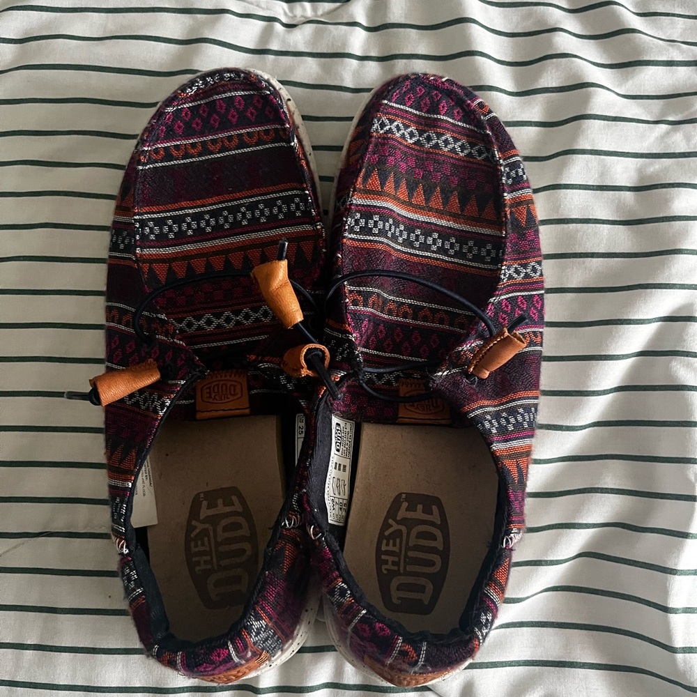 Hey Dude Women’s Patterned Slip-On Shoes - Multicolor